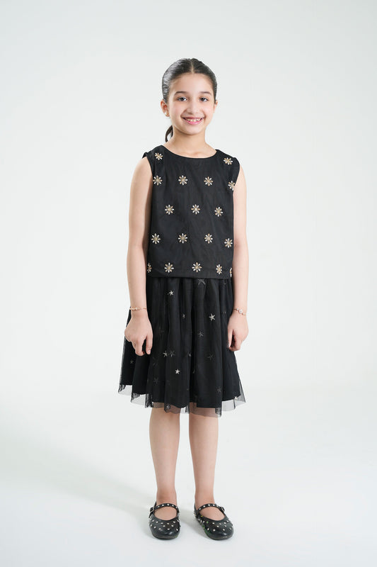 Embellished Top & Skirt (MMB-S58)