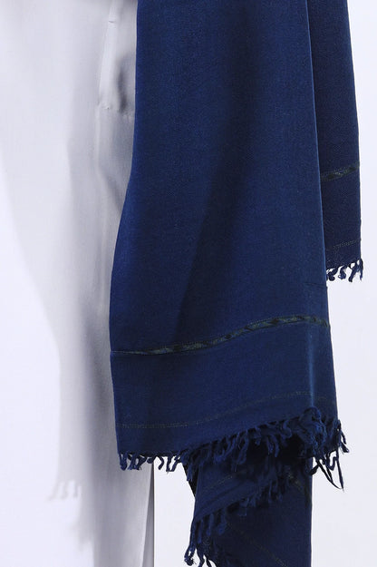Blue Men's Shawl