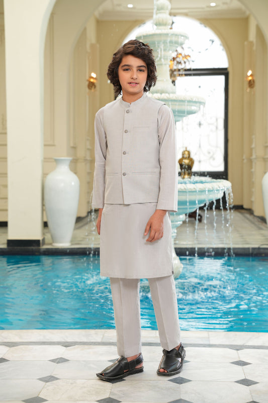 Kurta With Waistcoat & Trousers (MSFBSKW-04)