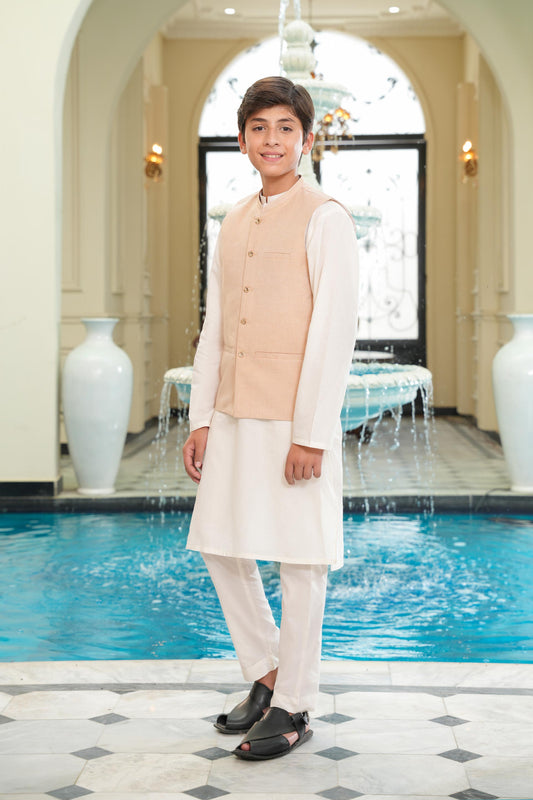 Kurta With Waistcoat & Trousers (MSFBSKW-05)