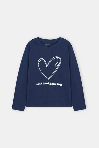 Graphic Crew Neck T-Shirt (MSGJT-53)