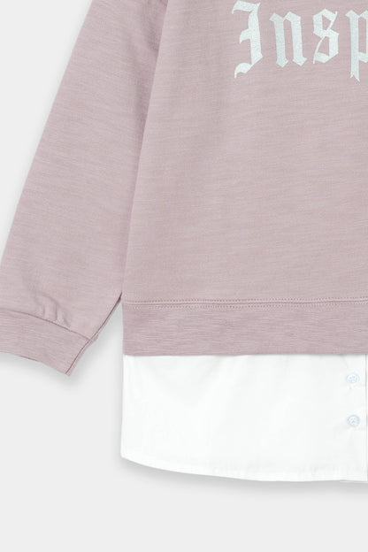 Panelled Baggy Sweatshirt (MSGTT-04)