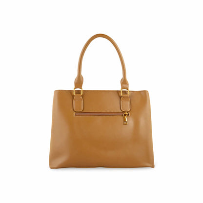 Brown Formal Hand Bag For Ladies P36152