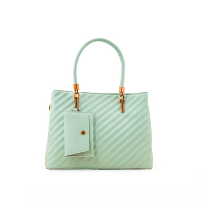 Green Formal Hand Bag For Ladies P36153