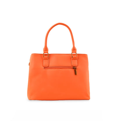 Orange Formal Hand Bag For Ladies P36153