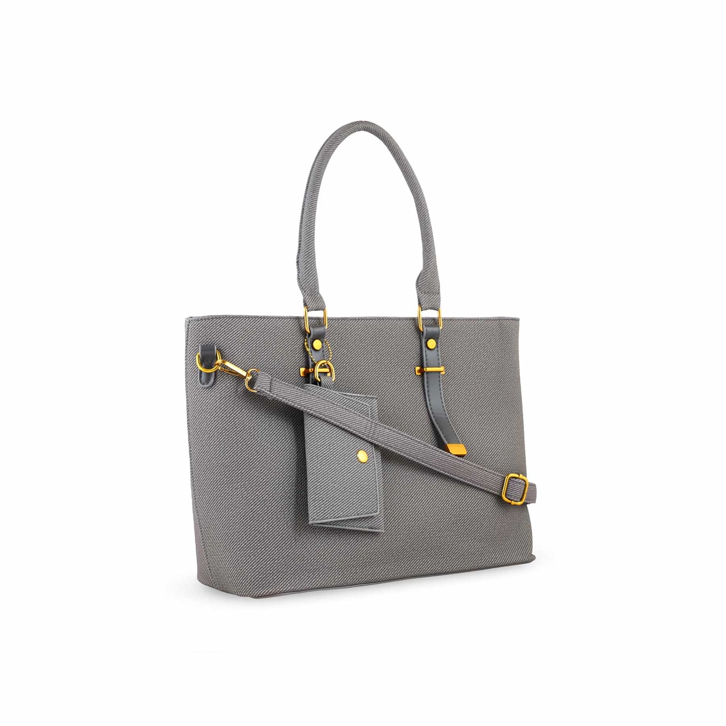 Grey Formal Hand Bag P36156