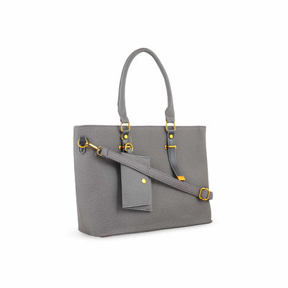 Grey Formal Hand Bag P36156