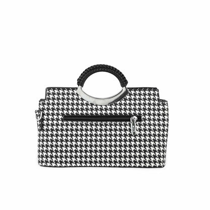 White Formal Hand Bag P36188