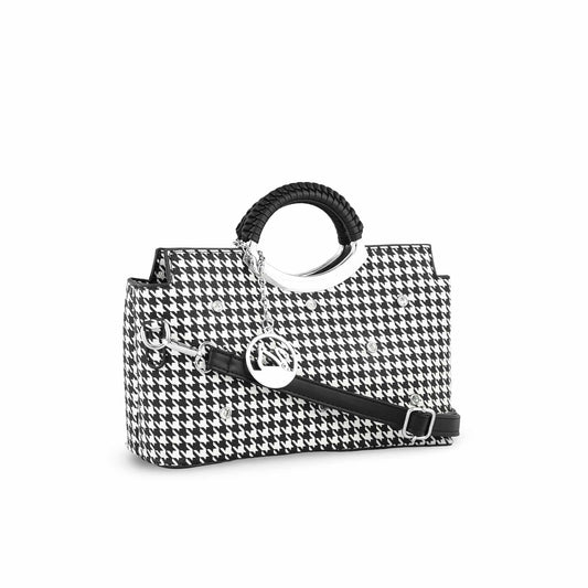 White Formal Hand Bag P36188