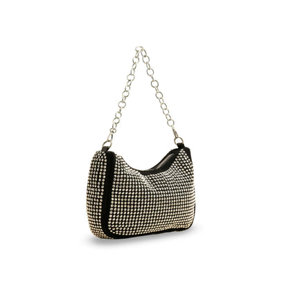 Silver Fancy Hand Bag P36201