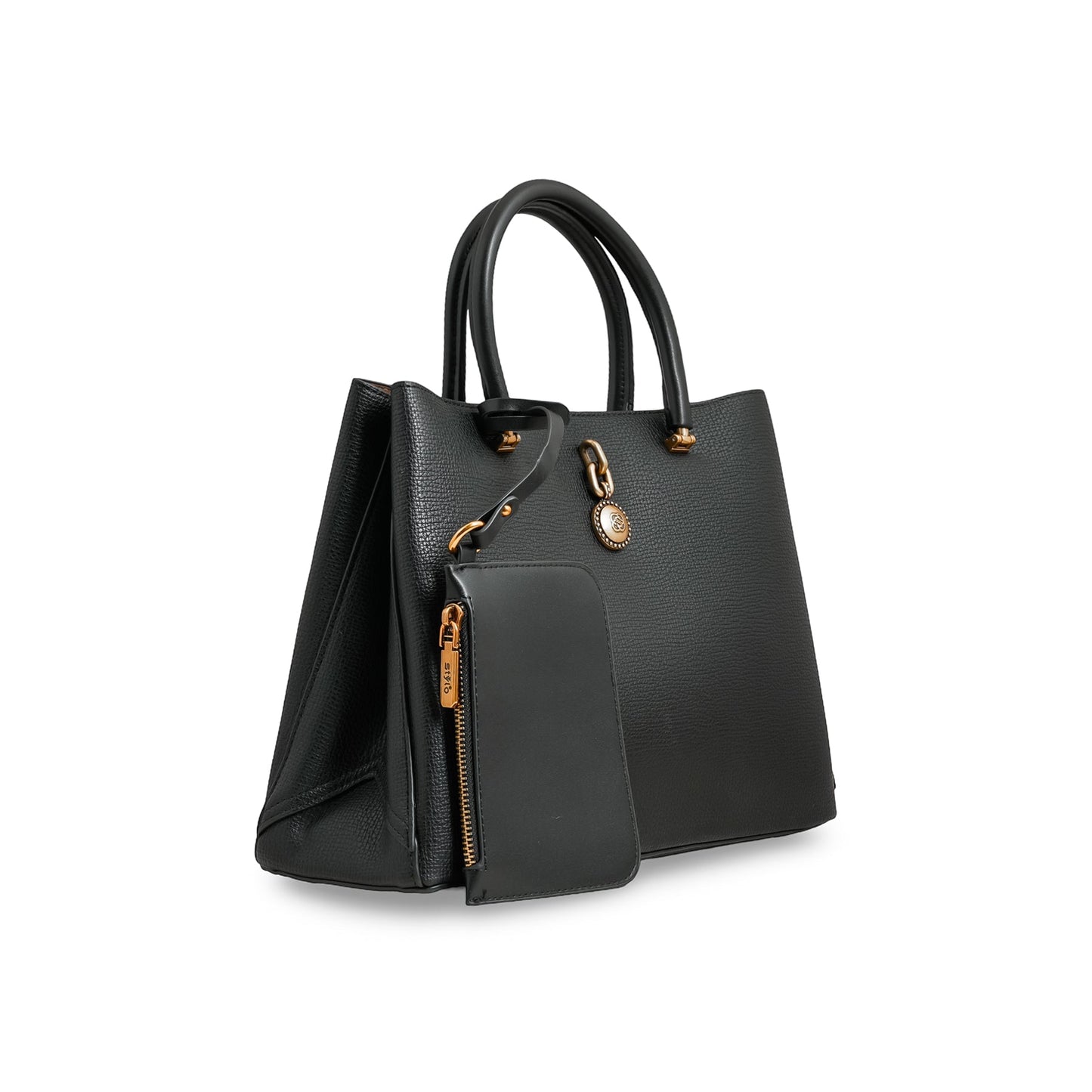 Black Formal Hand Bag P36221