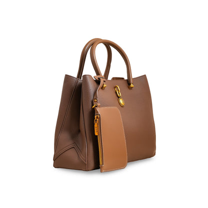 Brown Formal Hand Bag P36221