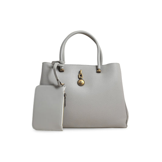Grey Formal Hand Bag P36221