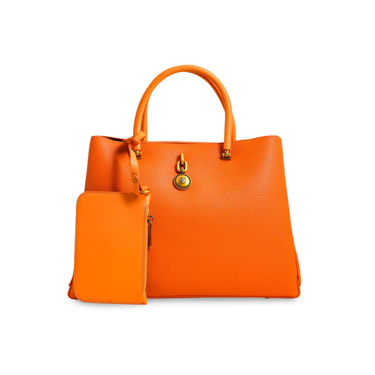 Orange Formal Hand Bag P36221