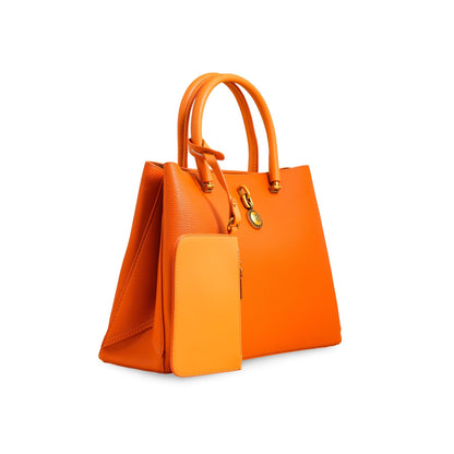 Orange Formal Hand Bag P36221