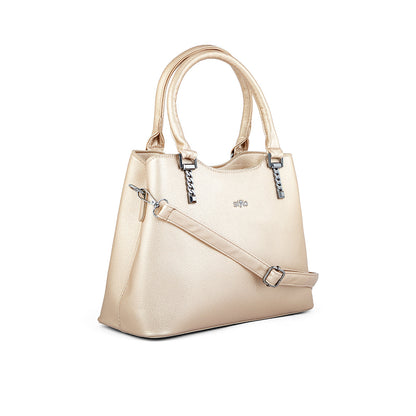 Golden Formal Hand Bag P36239