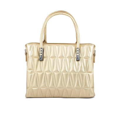 Golden Formal Hand Bag P36245