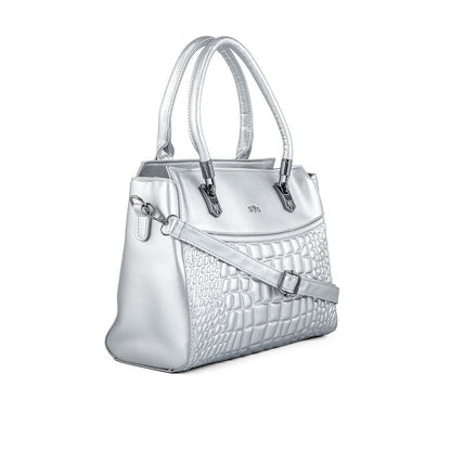 Silver Formal Hand Bag P36248
