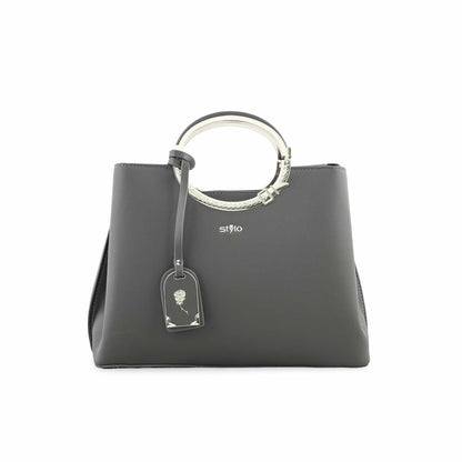 Grey Formal Hand Bag P36255