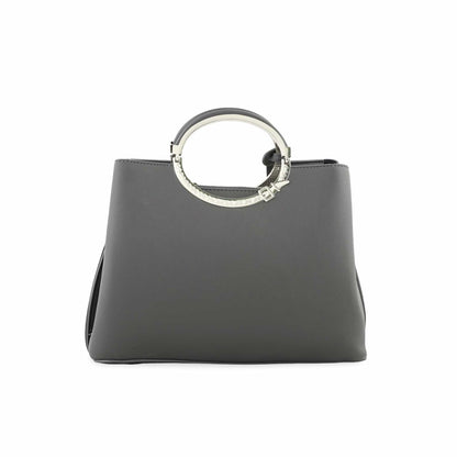 Grey Formal Hand Bag P36255