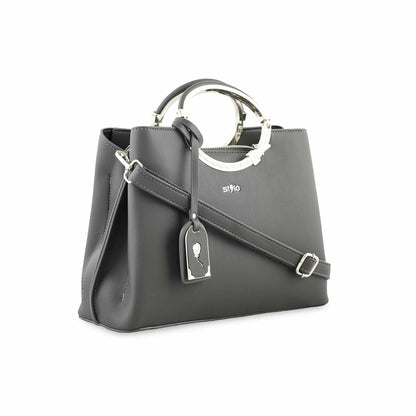 Grey Formal Hand Bag P36255