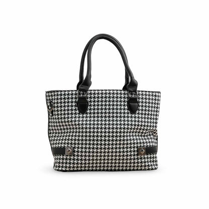 Blkwht Formal Hand Bag P36274