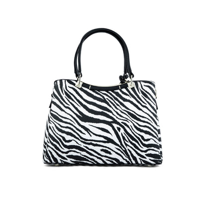 Blkwht Formal Hand Bag P36283
