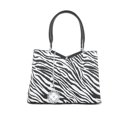 Blkwht Formal Hand Bag P36287