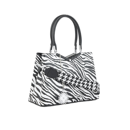 Blkwht Formal Hand Bag P36287