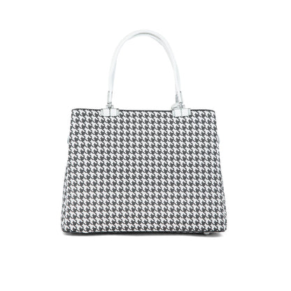 White Formal Hand Bag P36289