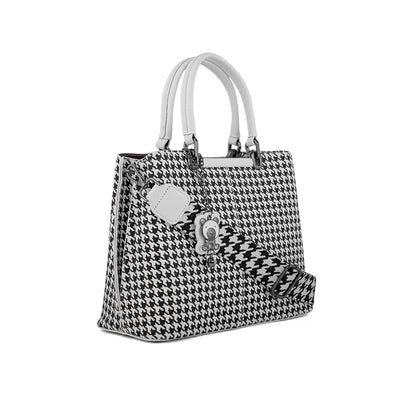 White Formal Hand Bag P36293