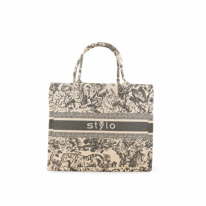 Grey Formal Hand Bag P36337