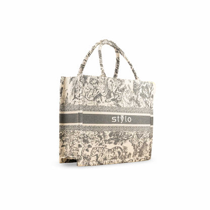 Grey Formal Hand Bag P36337
