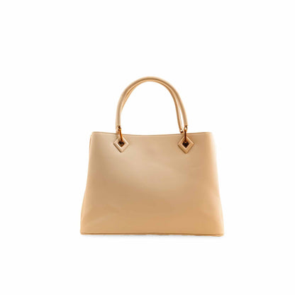 Beige Formal Hand Bag P36379