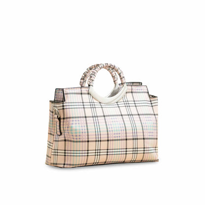 Blkwht Formal Hand Bag P36395