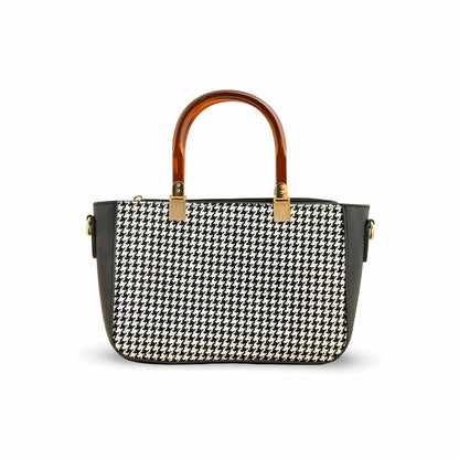 Black Formal Hand Bag P55647