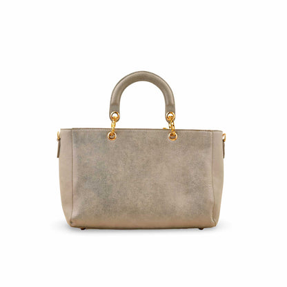 Grey Formal Hand Bag For Ladies P55739