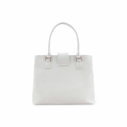 White Formal Hand Bag P55740