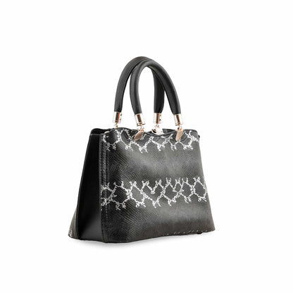 Blkwht Formal Hand Bag P55742