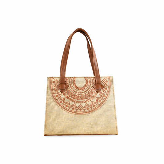 Fawn Casual Hand Bag For Ladies P56272