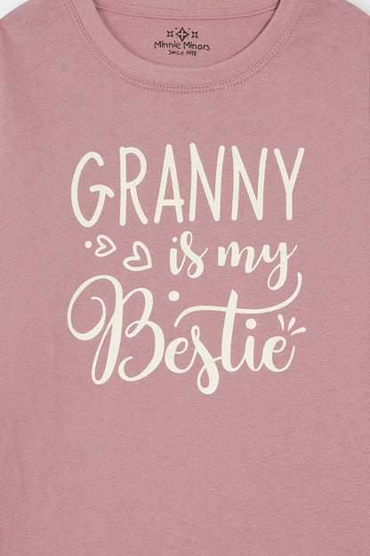 Grandparents Day ( Grand Mother ) Graphic T -Shirt (SEKT-30)