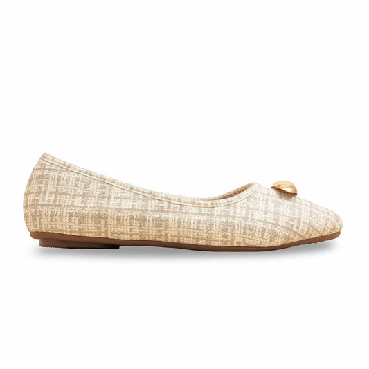Beige Pumps For Ladies WN1231