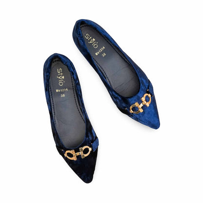 Blue Pumps For Ladies WN1294