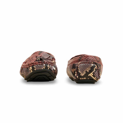 Maroon Women Moccasin WN4550