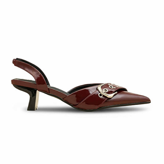 Maroon Back Open For Ladies WN5441