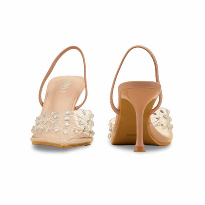 Beige Back Open For Ladies WN5445