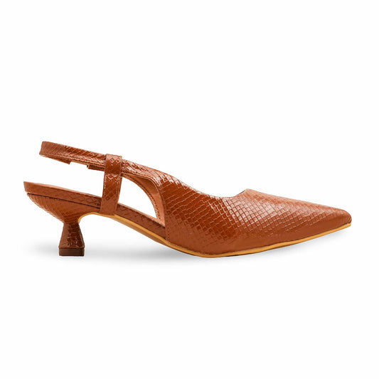 Brown Back Open For Women WN5458
