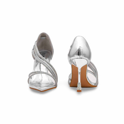 Silver Court Shoes WN7442