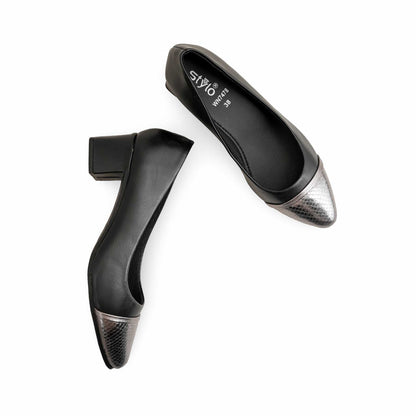 Black Court Shoes WN7478