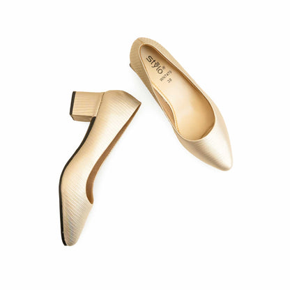 Golden Court Shoes For Women WN7479